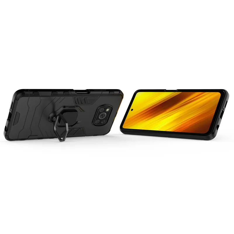 Противоударный бампер для Xiaomi Redmi Note 9 чехол 9C Poco X3 защитный телефона Mi 10T Lite |