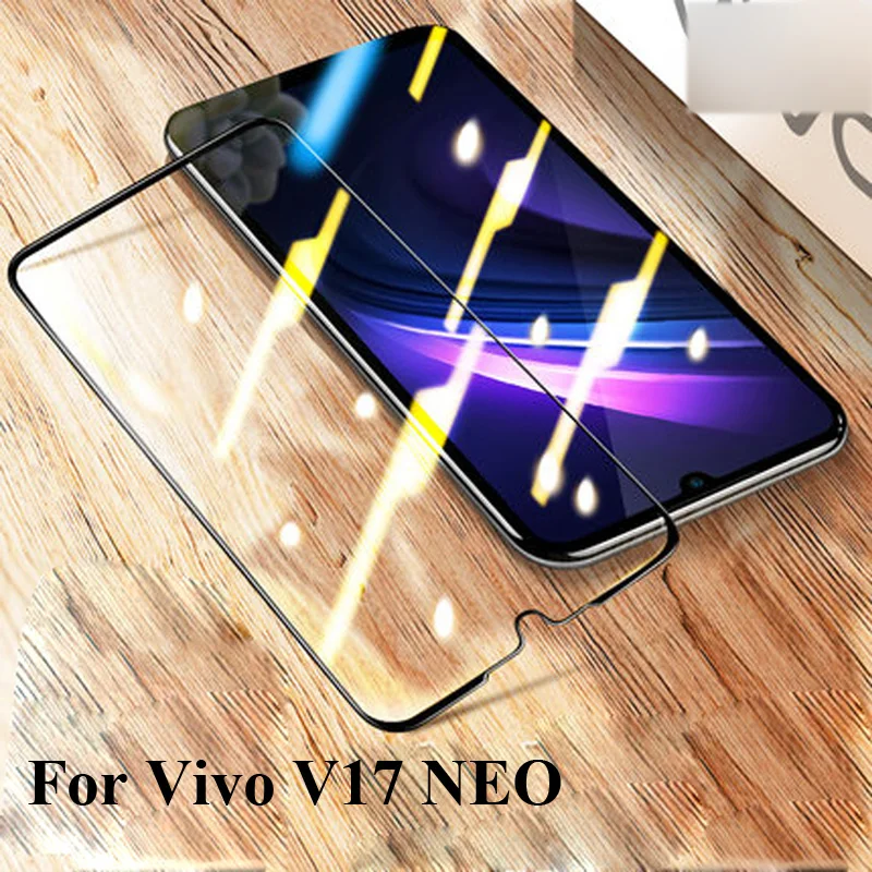 

2PCS Ultra-Thin screen protector Tempered Glass For VIVO V17 NEO full Screen protective For Vivo V 17 NEO Protection V17NEO