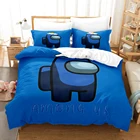 Комплект постельного белья с 3D принтом 033, односпальная и двуспальная кровать в стиле, комплект с чехлом для детской спальни