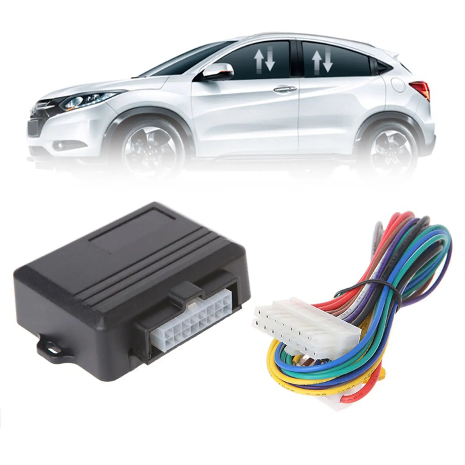 

Auto Car Auto Window Closer Open Controller 12V Universal Auto Intelligent Close Windows System