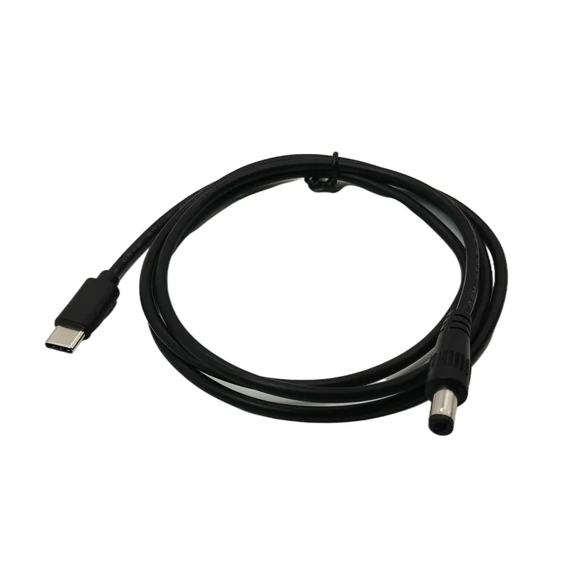 1 m DC Type-c Male to 5 5*2 Cable 5521 Power Jack Conector 5x2 adapter USB Type C Converter |