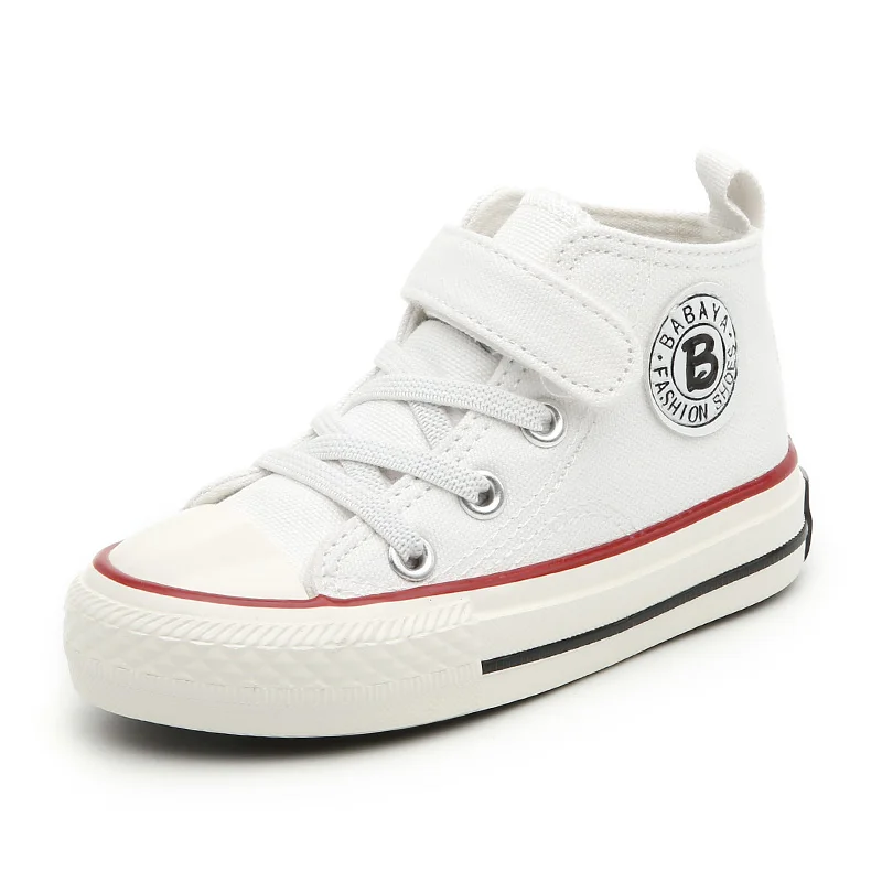 ДЕТСКИЕ Текстильные кроссовки для девочек высокие зимние туфли мальчиков