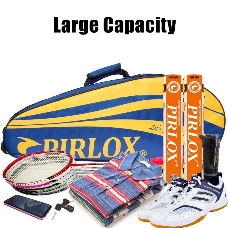 Badminton Bag 4~6 Packs With Independent Shoe Racket For Men And Women Shoulder Waterproof Racquet -40 | Спорт и развлечения