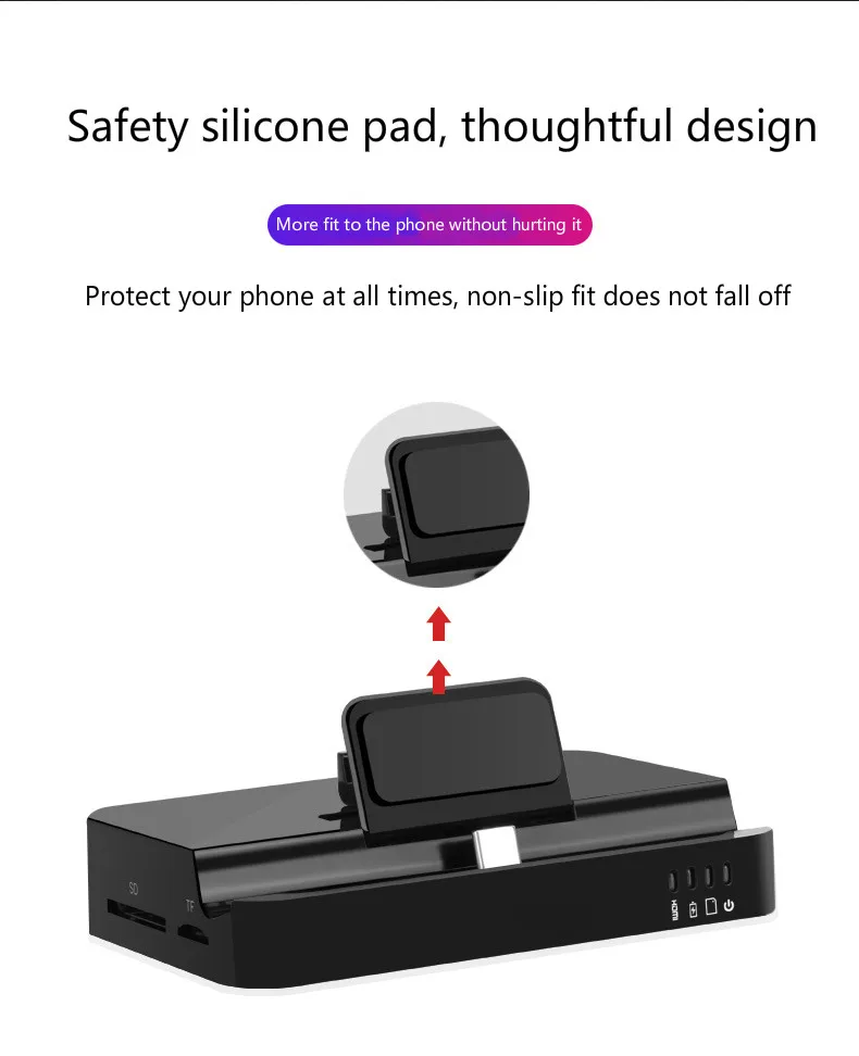 Тип C док-станция для подзарядки телефона держатель USB-C к HDMI SD USB док-станция адаптер питания для samsung S10 S9 Dex станция huawei P30 P20 Pro