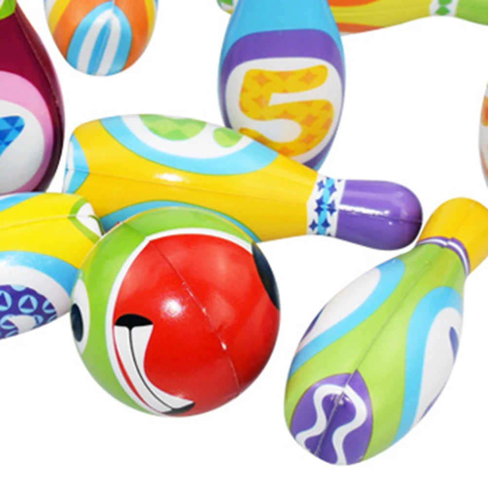 1 Набор заколок для боулинга и шариков безопасная веселая развивающая игрушка