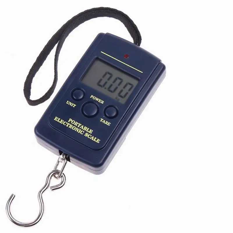 Многофункциональные портативные мини весы 40 кг/10 г для рыбалки электронные