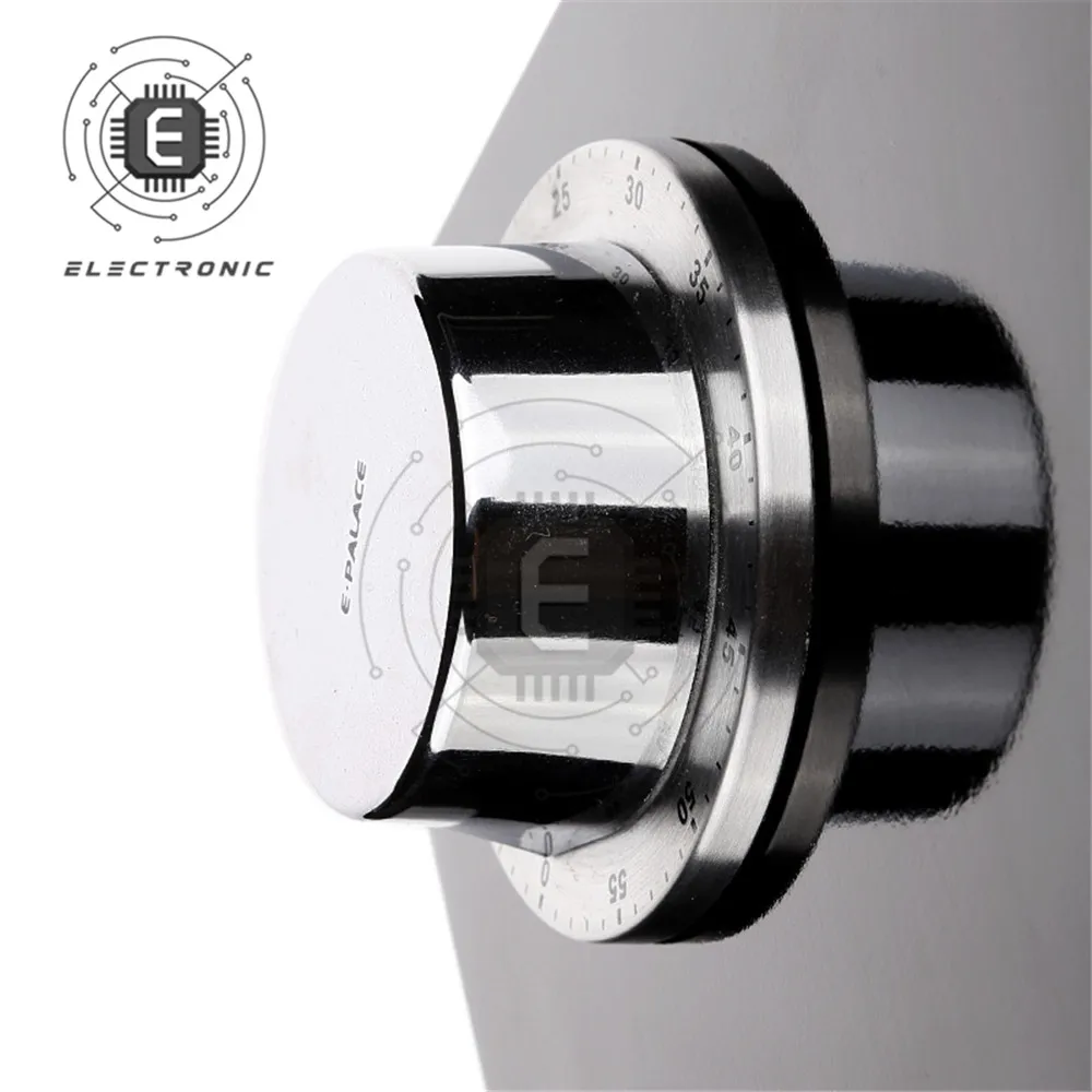 

Stainless Steel Kitchen Timer with Magnetic Base Manual Mechanical Cooking Timer Countdown Cooking Tools Kitchen Gadgets