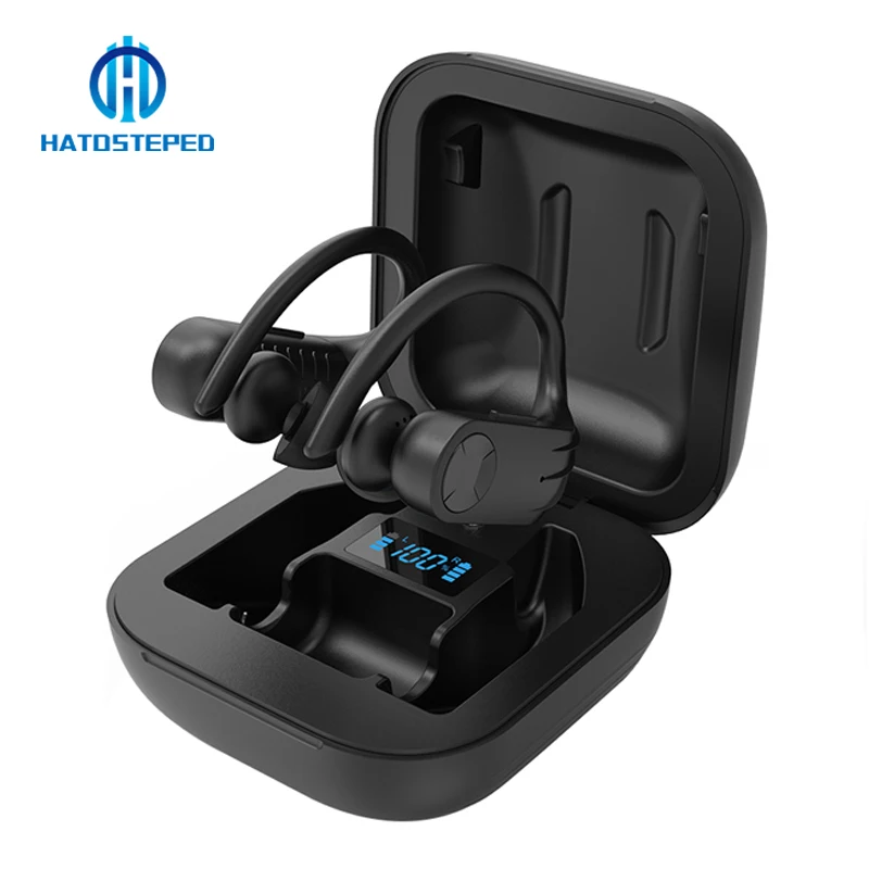 B1 Led Bluetooth наушники водонепроницаемые беспроводные TWS спортивные шумоподавляющие
