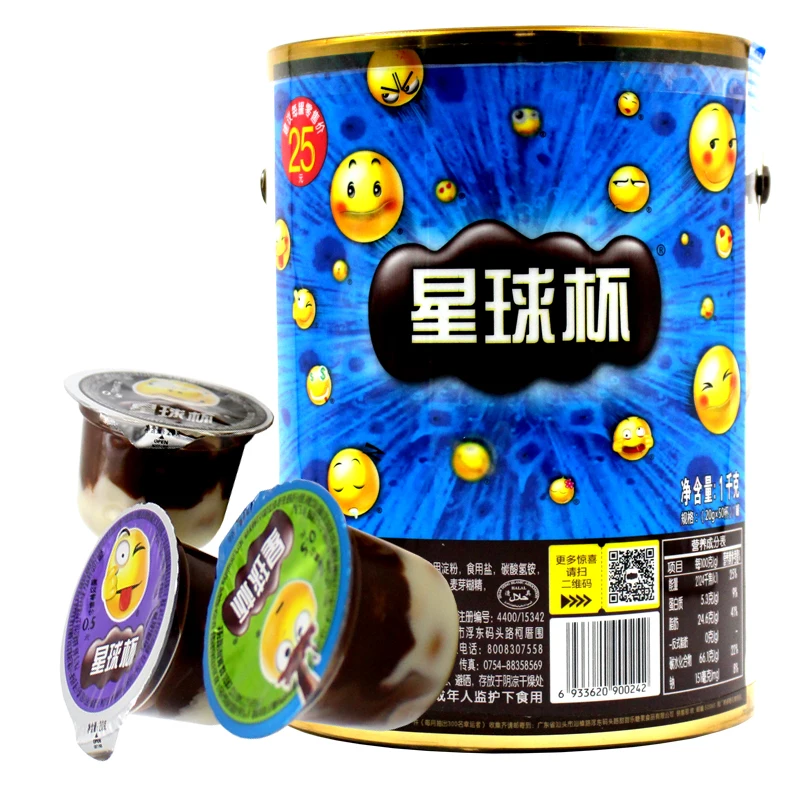

Planet Cup Barreled Big 1000g Chocolate Biscuit Children's Snacks Super Gift Pack Genuine Snacks
