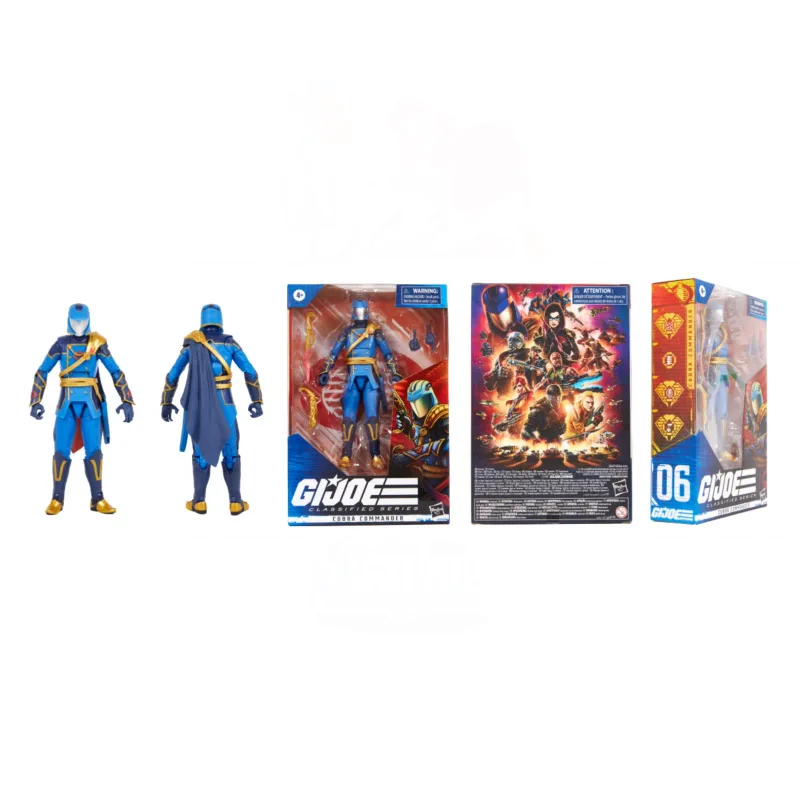 

16cm Hasbro Original GIJOE G.I. Joe:The Rise of Cobra Pulse Cobra Commander Anime characters Action PVC Collection Model Toy Ani