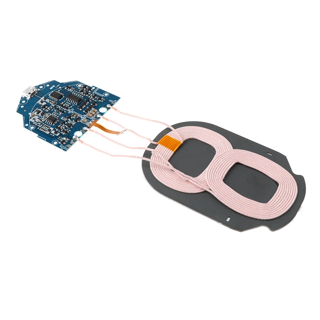 Двойная катушка модуль беспроводного зарядного устройства Qi печатная плата 2