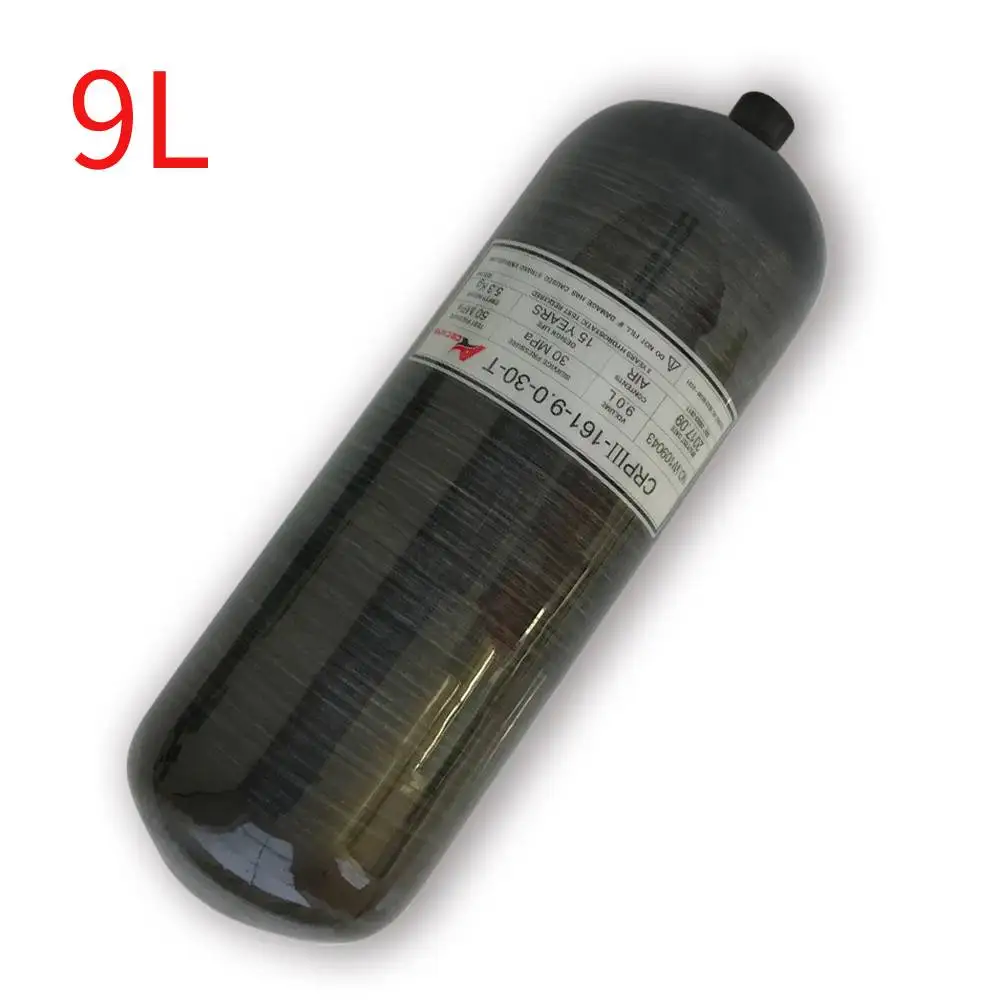 AC3090 страйкбол Pcp Tank 9L Condor цилиндр для сжатого воздуха M18 * 1 5 4500 Psi бак дайвинга Scuba
