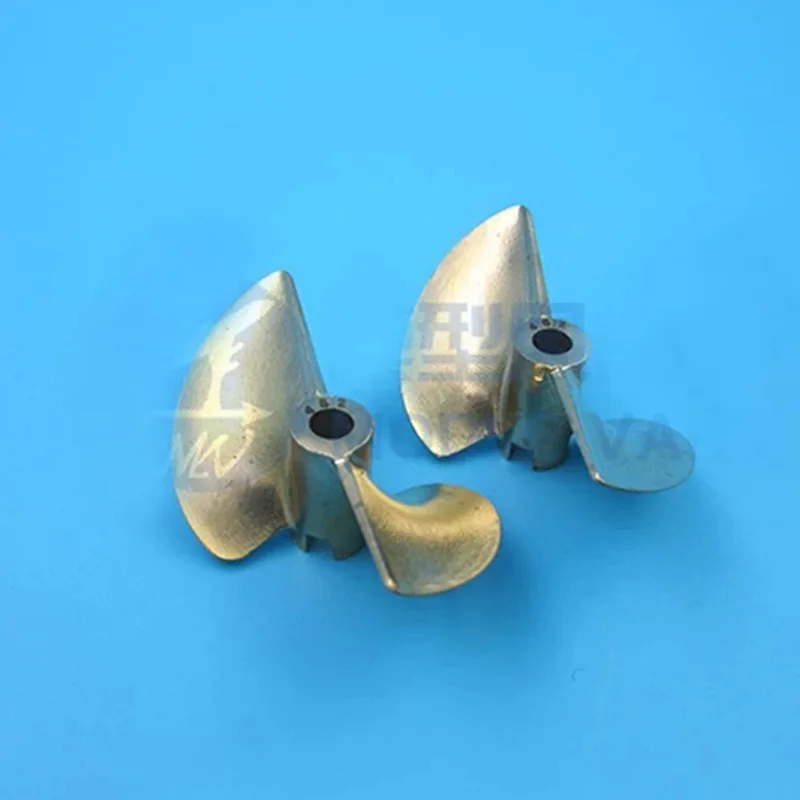 пропеллер медный с двумя лоп