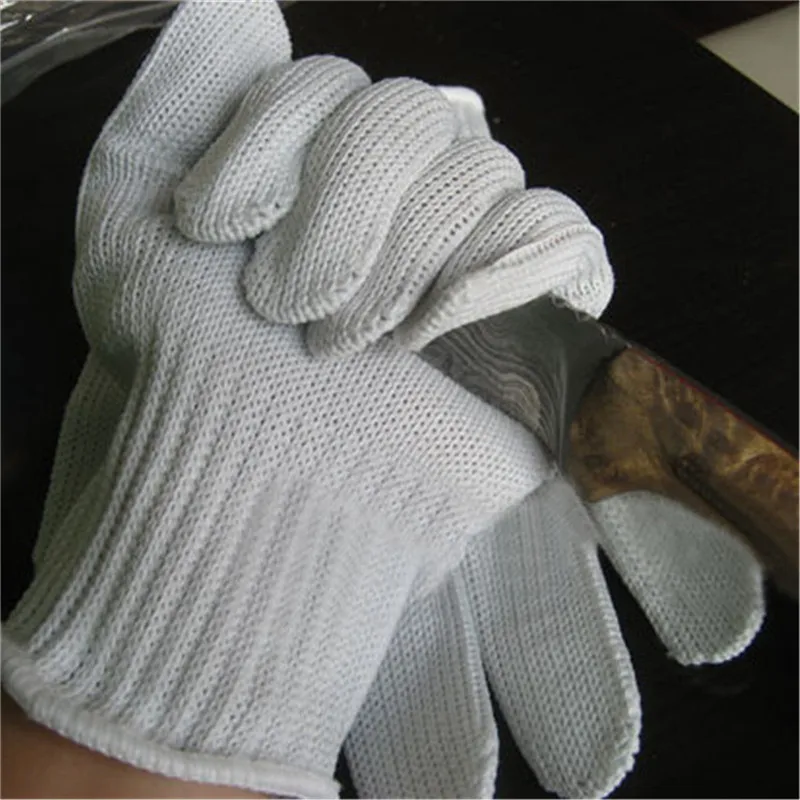 1 пара защитные перчатки Проволока из нержавеющей стали Безопасность с защитой