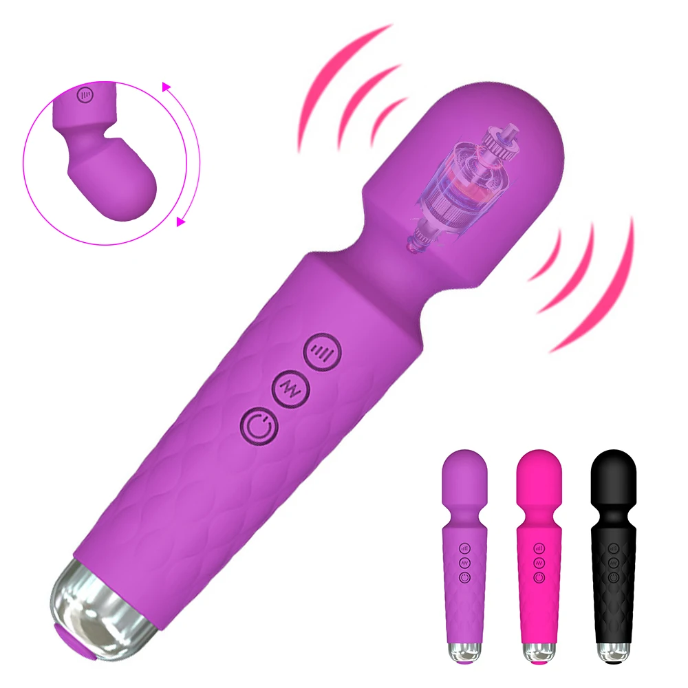 Вибратор-фаллоимитатор для женщин Стимулятор клитора USB-зарядка