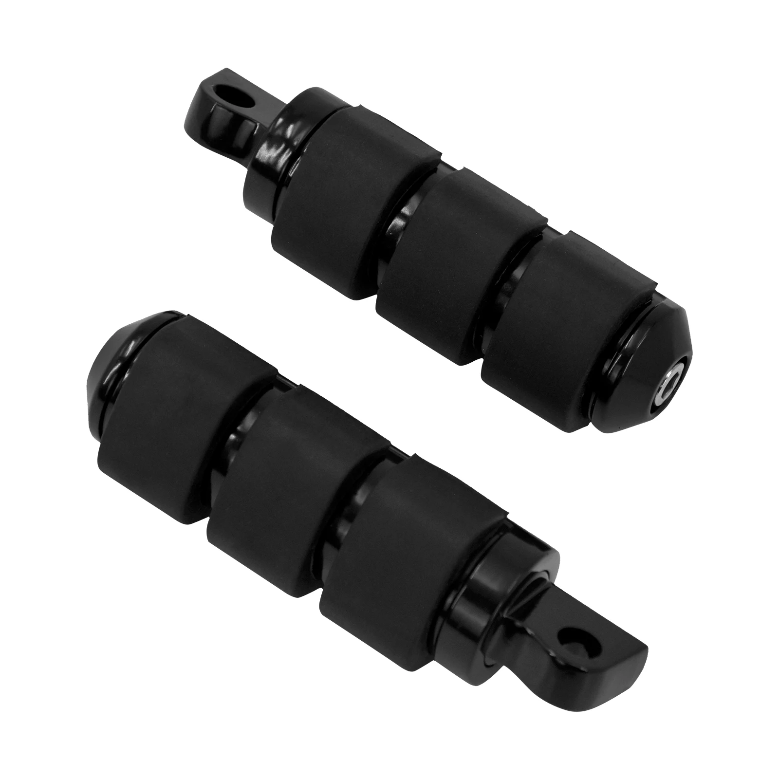 Подставка для ног мотоцикла черная резиновая педаль Harley Sporster XL883 1200 Dyna Touring Road King