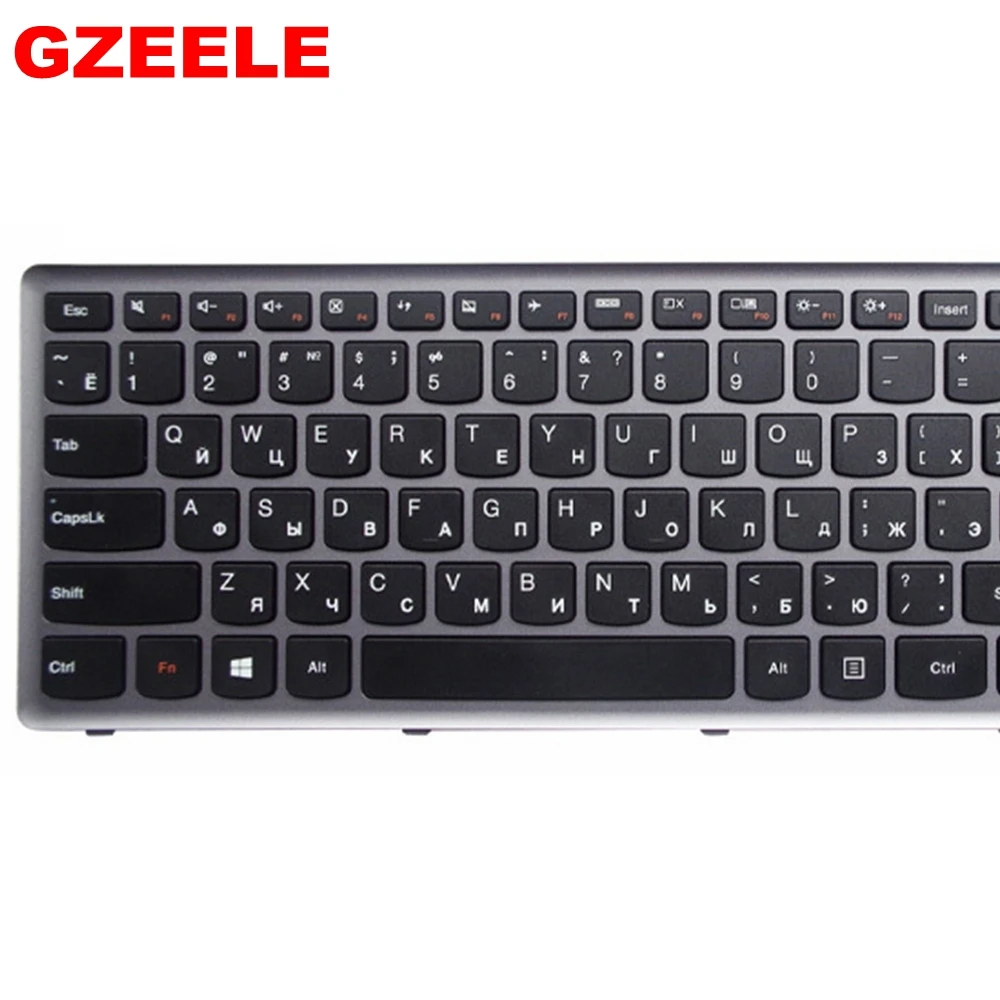 RU черная новая клавиатура для ноутбука lenovo U510 U510-IFI z710 русский