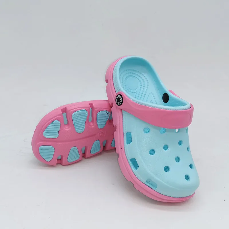 Мюли садовые для девочек летние сандалии сада тапки туфли в пещера европейский