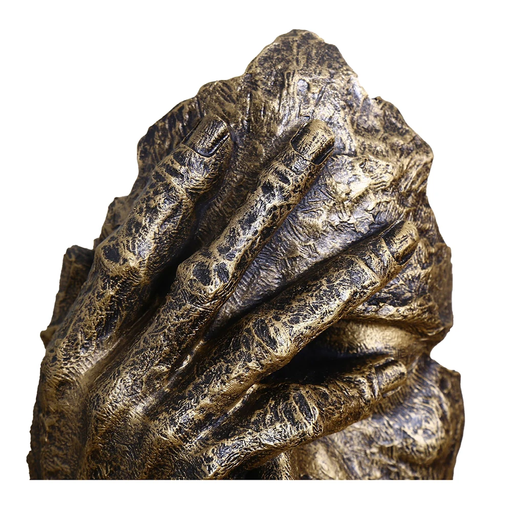 

Silence Is Gold Abstract Art Face Mask Ornaments Home Decoration Resin Craft Nordic Desk Decoration No Listen No Look