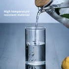 Прозрачная кофейная чашка Gass 330400 мл, термостойкие Коктейльные водки, кружки для вина, кружка ручной работы для здоровых напитков, стеклянная посуда для напитков