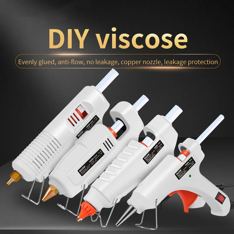 

Ручной Электрический клей-расплав, 70 Вт, универсальный промышленный силиконовый пистолет высокой вязкости, инструмент для ремонта