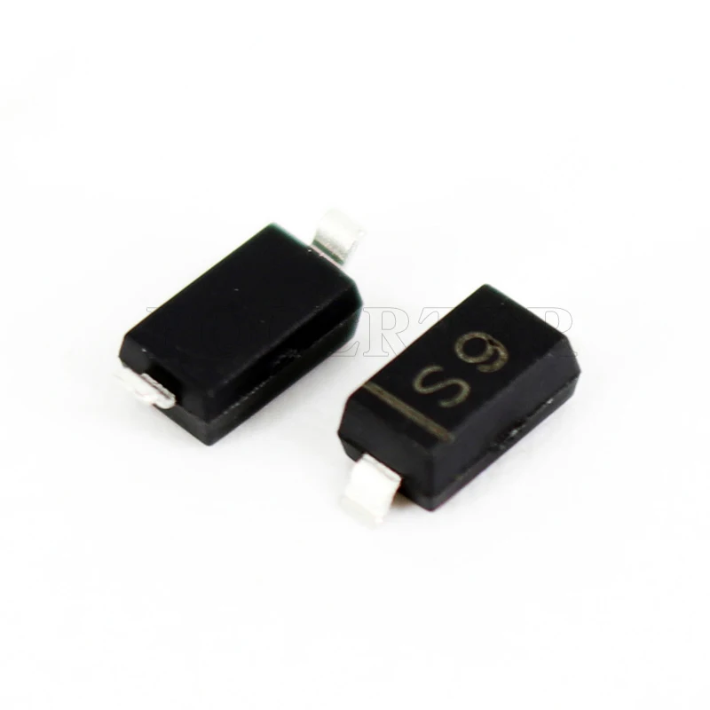 

50 шт./лот диод Schottky BAT46W S9 SOD-123 100 в, мА, VF = 1 в @ мА