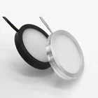 Ультратонкий светодиодный мини-прожектор для шкафа, 3 Вт, дисплей для ювелирных изделий с бесплатной перфорацией, домашний потолочный светильник 12 В постоянного тока, маленький светильник 5 Вт