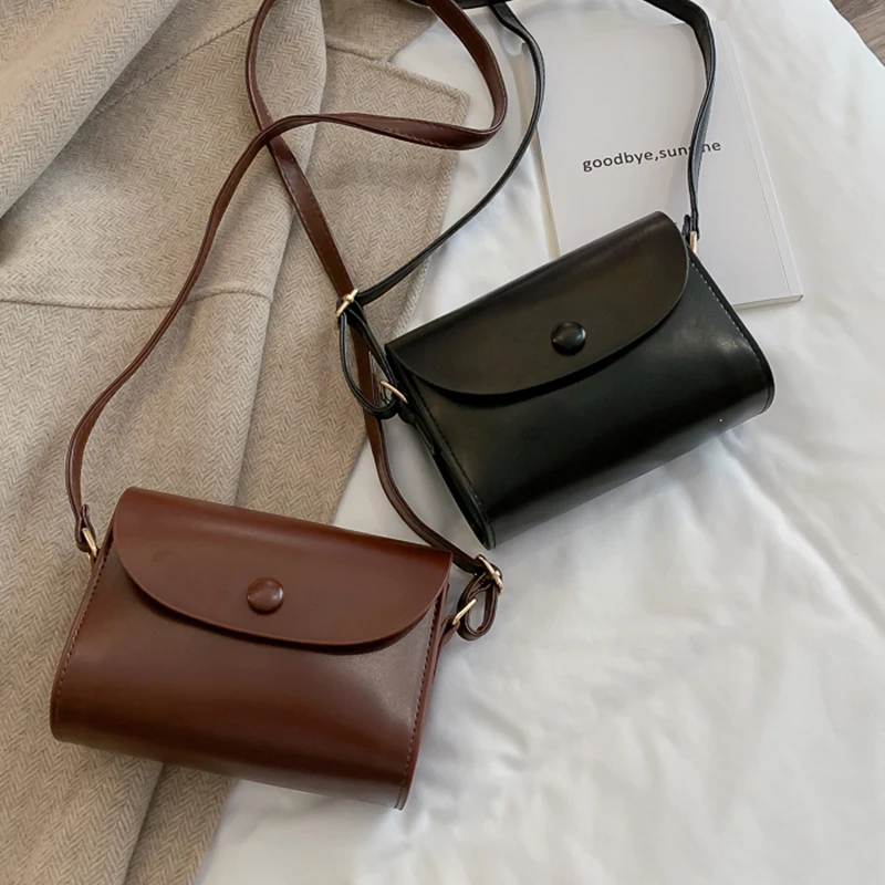 

2020 модная классическая сумка на плечо с клапаном, сумка через плечо из искусственной кожи, женские повседневные сумки-мессенджеры, женские ...