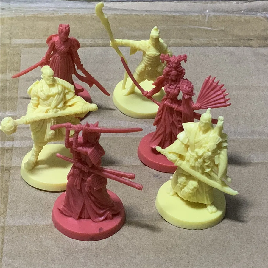 Восходящее солнце Shinto Ogre Самурай бусхидо дракон миниатюры настольная игра