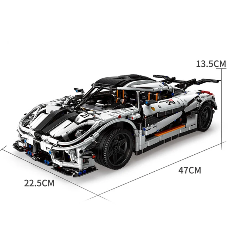 

2020 NEW STOCK High-Tech Series Koenigsegg One:1 super Racing Car MOC Model Building Blocks Bricks Toys for kids gifts