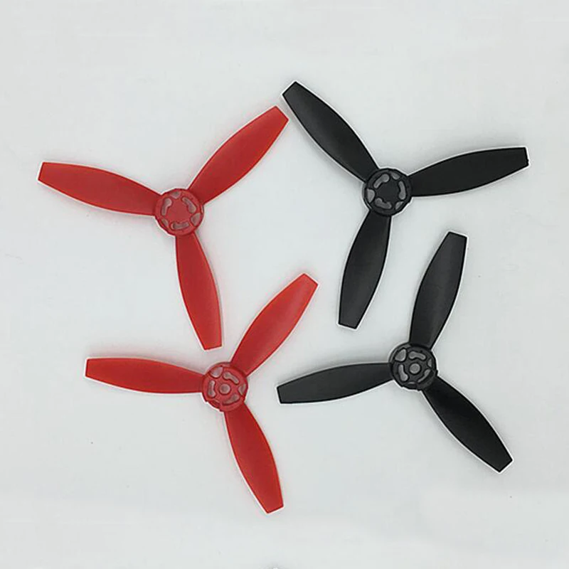 4 шт нейлон пропеллеры для Parrot Bebop 2 Дрон часть лопастей черного и красного цвета