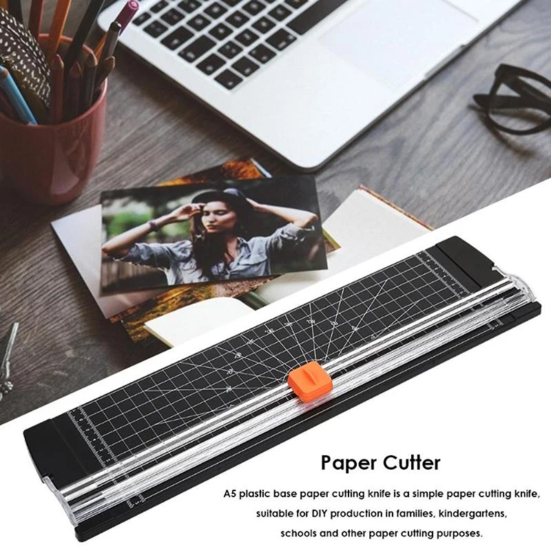 

Portable A4 Paper Cutter Paper Trimmer Cutting Machine Art Trimmer Crafts Photo Scrapbook Cutter DIY Home Stationery Knife