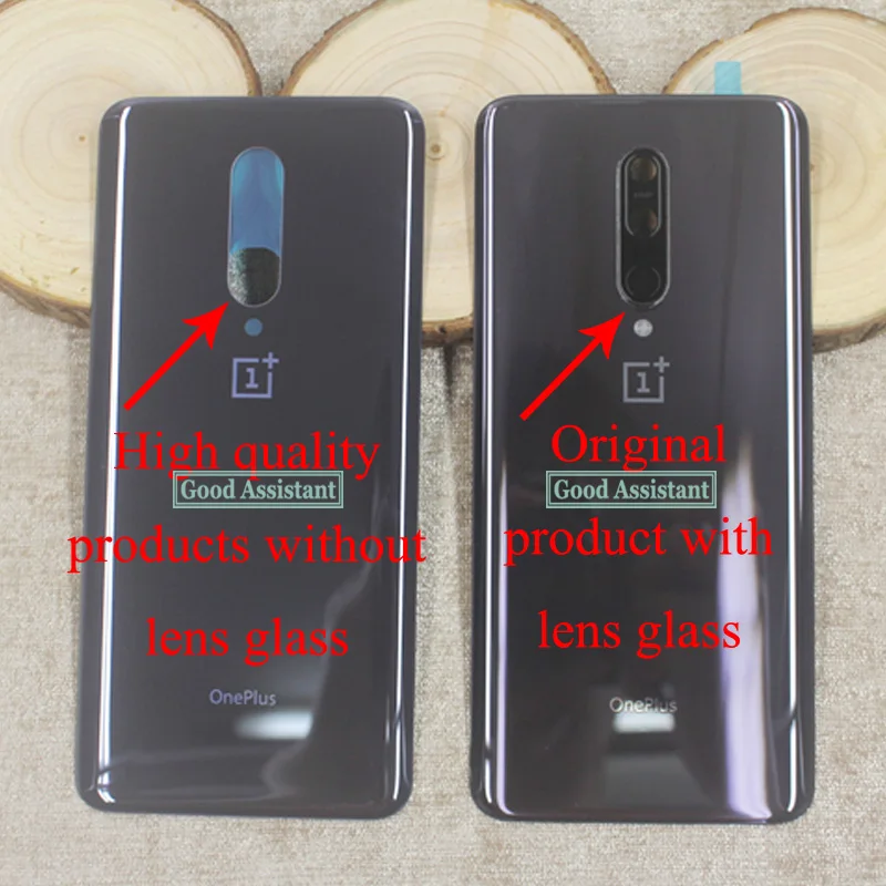 6,7 дюйма, для OnePlus 7 Pro One Plus 7Pro 1+ 7 Pro 1+ 7Pro, задняя крышка, крышка, корпус, чехол, запчасти для заднего стекла