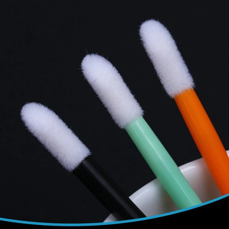 

50Pcs Disposable Lip Brush Lipstick Lip Glossy Eyelash Lash Extension Mascara Wands Applicators Cleaner Makeups Tools Cosmetics