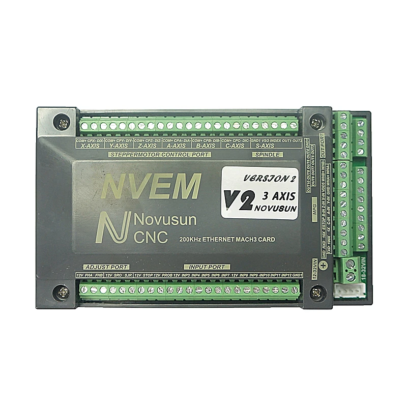

NVEM Mach3, Ethernet 200 3 4 5 6