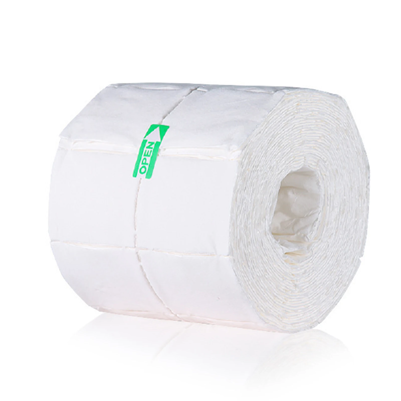 

500pcs/roll Cotton Nail Wipes UV Gel Nail Tips Polish Remover Cleaner Lint Paper Pad Soak Nail Art Cleaning Manicure Tool