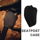 Универсальный чехол для подседельного штыря Suntour, защитный черный чехол для подседельного штыря Suntour NCX, защита для пальцев