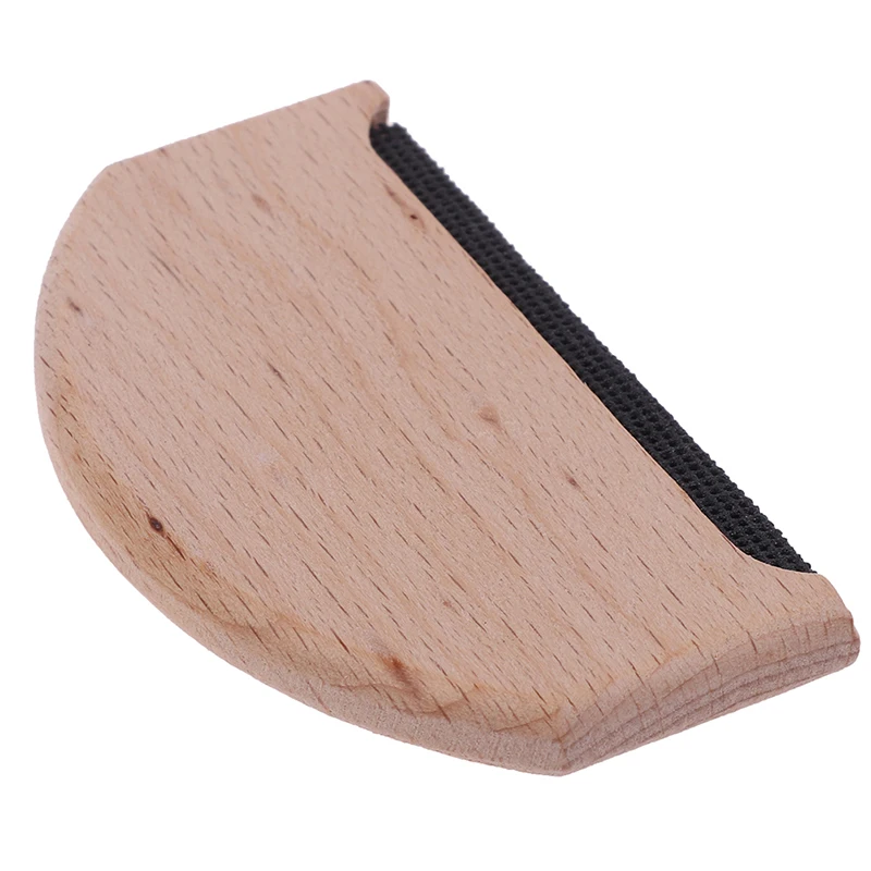 

1Pc Wooden Fabric Clothes Cashmere Sweater Handheld Dust Lint Removers Manual Portable Wooden Lint Trimmer Shaver Comb Garment