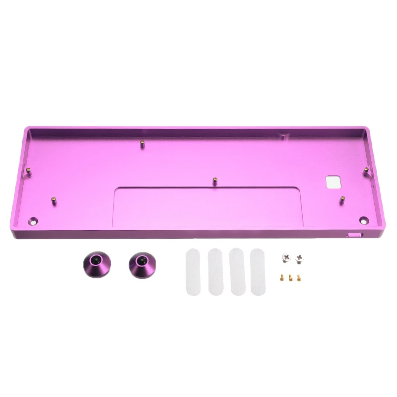 GH60 чехол с ЧПУ анодированный алюминиевый совместимый POKER2 FACEU GK61x GK64x Pok3r для 60%