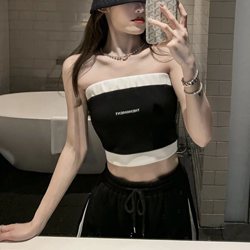 

JMPRS Women Two Piece Set Reflective Pullover Women Camis High Waist Loose Casual Cargo Pants Korean Black Hoodies Sweatpants