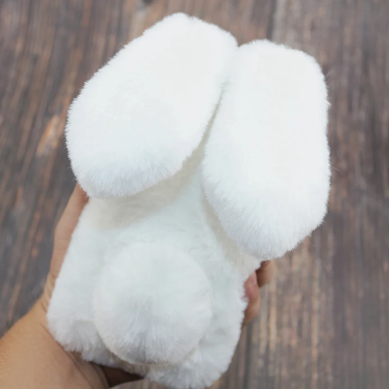 Winer Стильный Пушистый горячий заяц красивый стильный защитный чехол для кожи