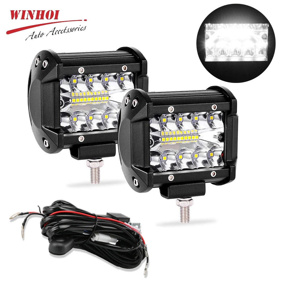 

Светодиодная панель рабочего освещения, 4 дюйма, 60 Вт, 12000 лм