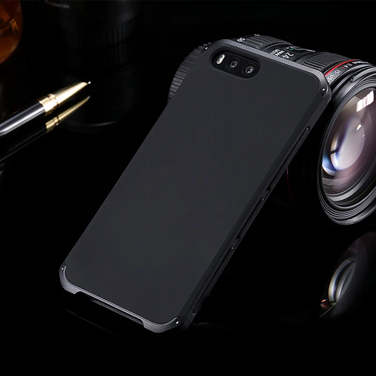 Текстурированная анти-осенняя Металлическая Рамка PC задняя пластина для Xiaomi mi 6 M6 mi 6 алюминиевый сплав Мобильный mi 6 бампер чехол с подарком
