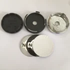 Эмблема автомобиля на ступицу колеса, 4 шт., 56,5 мм, 60 мм, 65 мм, 68 мм