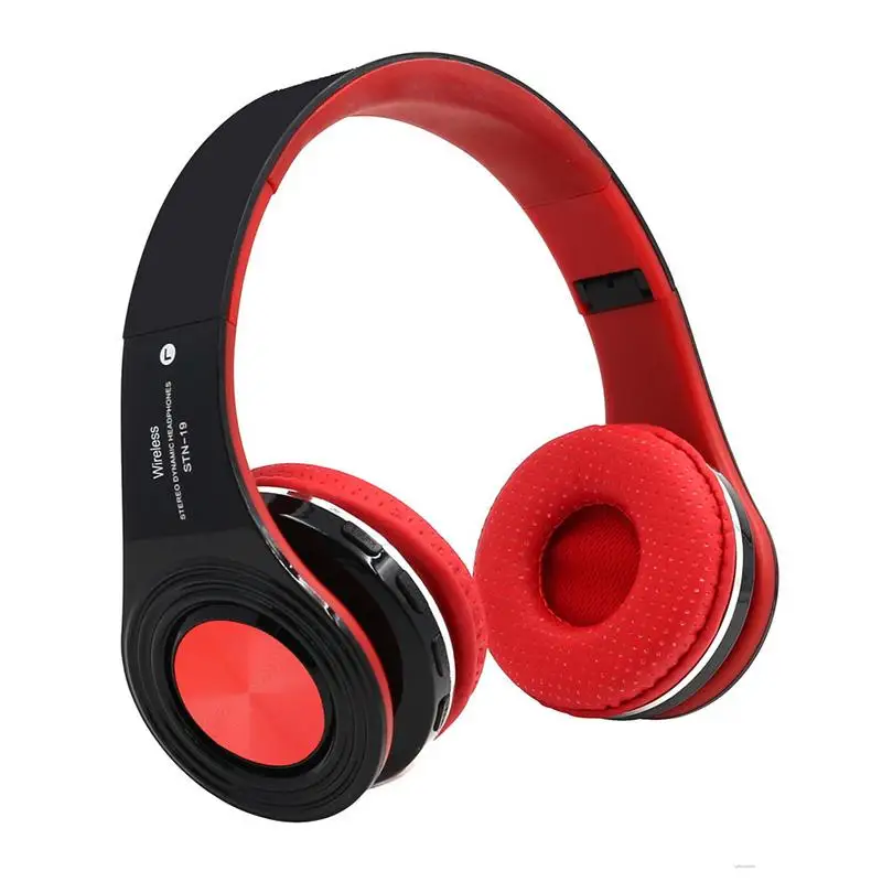 

New STN-19 Stereo Headset Wireless Bluetooth Headset Supports Card Radio