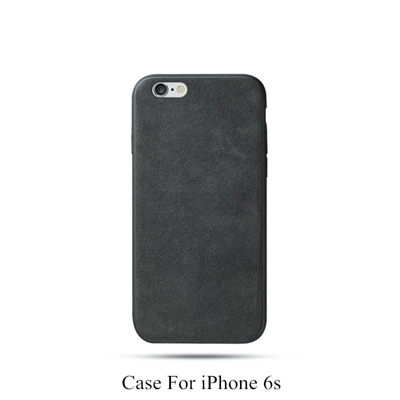 For iPhone 6s Чехол для iPhone 6, 6s, 7, 8 Plus, X, Xs Max, Итальянская замша, как тканевый чехол, пуховый чехол s, Премиум Защита, для 11 Pro Max, Роскошный чехол - Цвет: For iPhone 6s