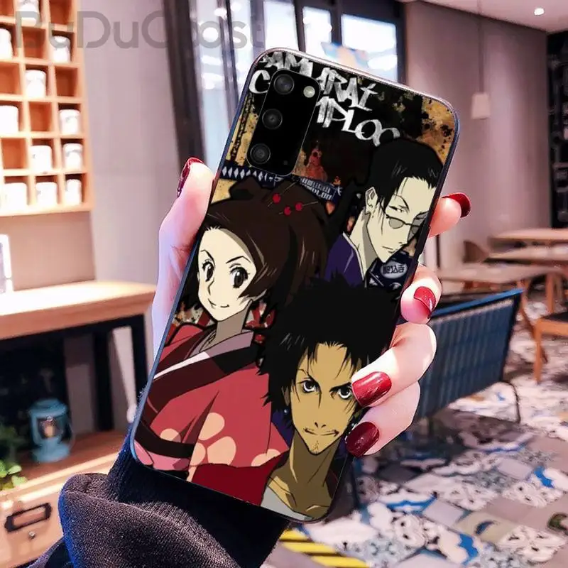

Samurai Champloo Anime Fashion Phone Case For Samsung Galaxy S10 Plus S10E S6 S7 Edge S8 S9 Plus S10lite S20 Plus S20 Ultra