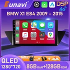 Автомагнитола Eunavi, мультимедийный плеер на Android для BMW X1 E84 2009 - 2015 iDrive 2 Din