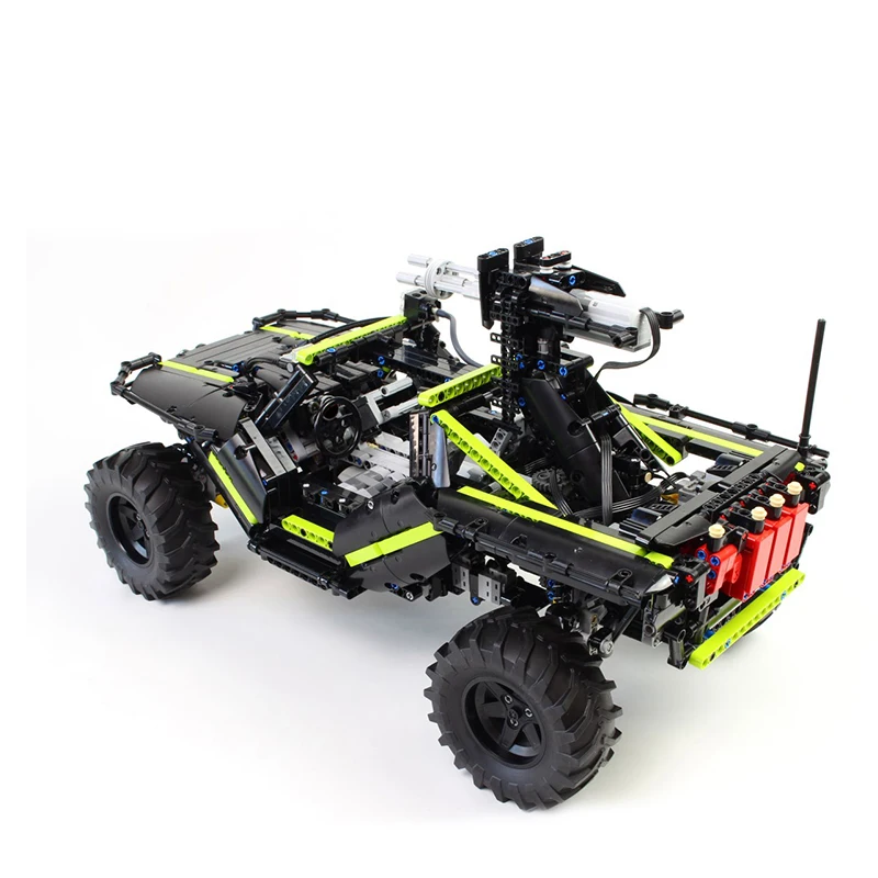 Строительные блоки маленького размера идущие MOC 9017 гало бородавочник горный