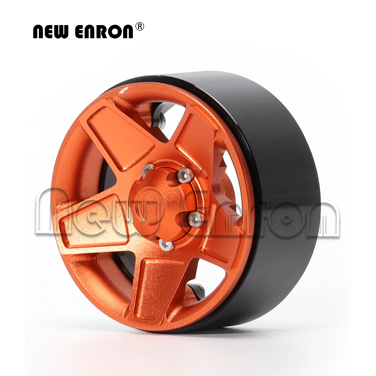 

NEW ENRON Metal 1.9" Beadlock 5-Spokes CNC Wheel Rim Hub for 1/10 RC Crawler Traxxas TRX4 Axial SCX10 90046 Defender D90 D110